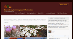 Desktop Screenshot of highdeserteco.org