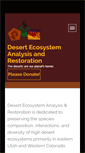 Mobile Screenshot of highdeserteco.org